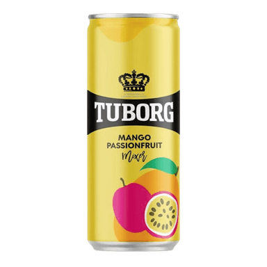 Tuborg Σόδα Mango & Passion Fruit 330ml